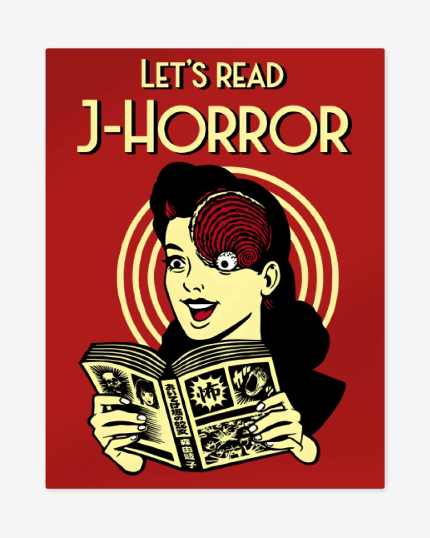 Print metalico Rojo de JHorror