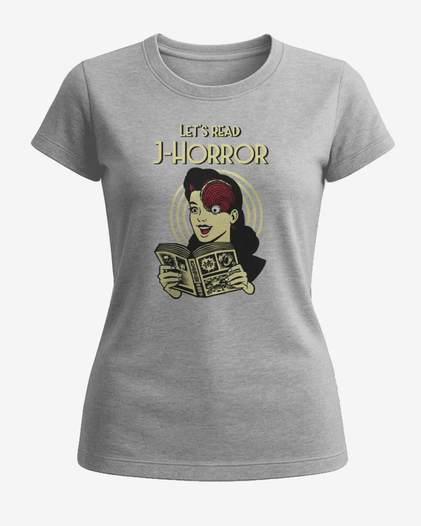 Polera de Mujer Gris Melange de JHorror