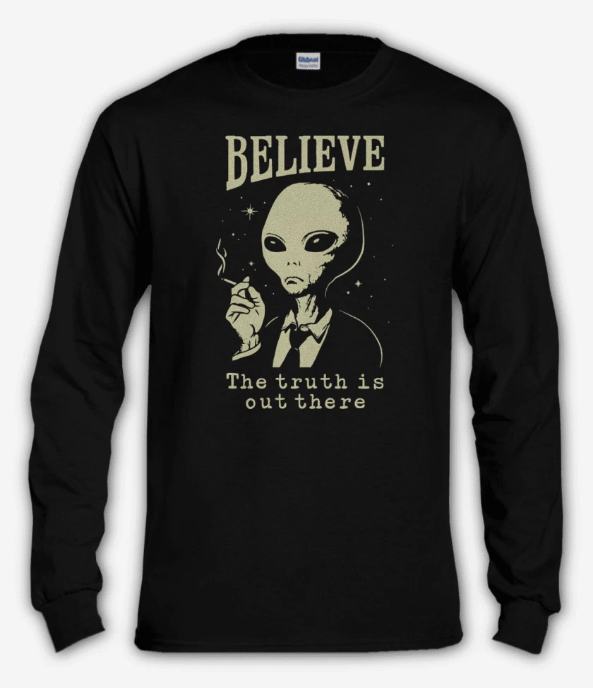 Polera manga larga Negro de Believe The Truth