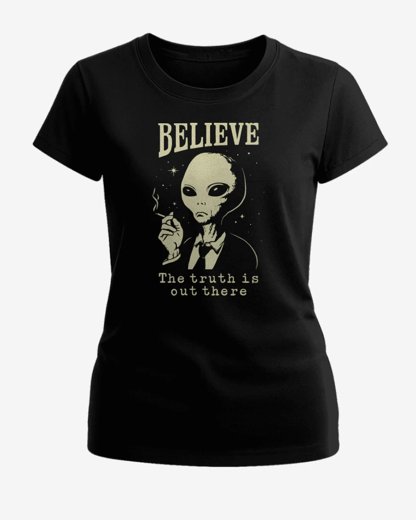 Polera de Mujer Negro de Believe The Truth