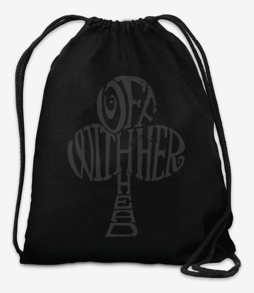 Mochila Negro de Trebol Alice