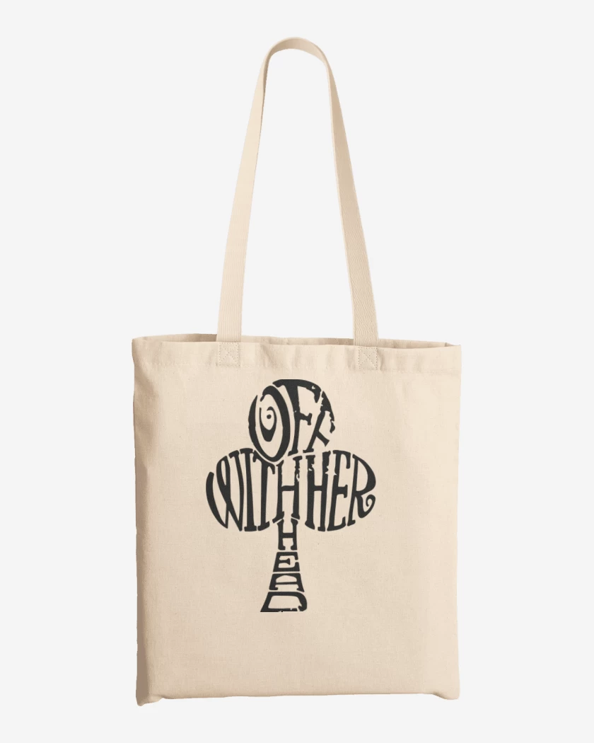 Totebag Blanco de Trebol Alice
