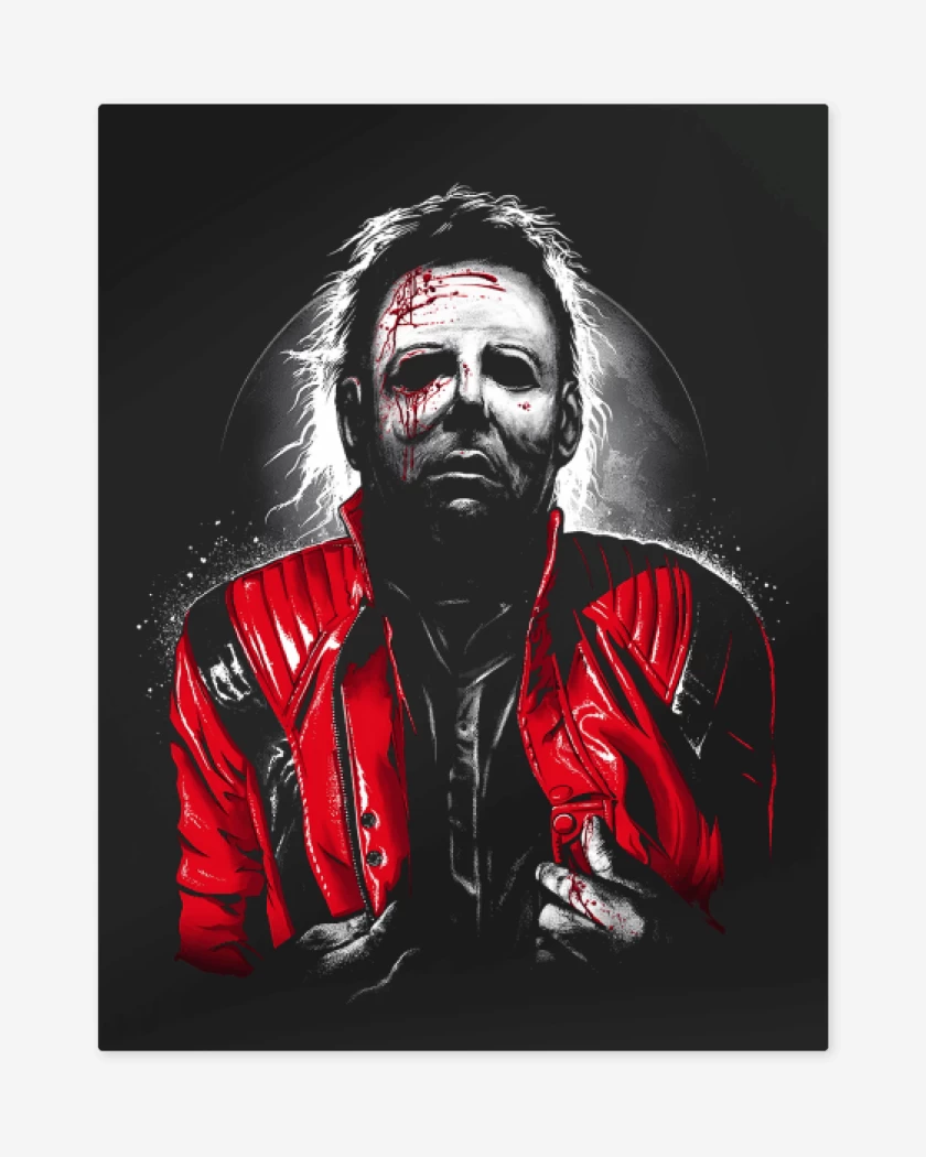 Print metalico Negro de Jackson Myers