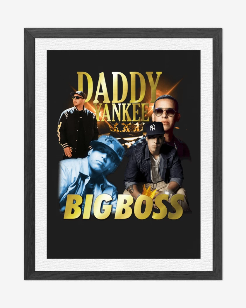 Cuadro decorativo Negro de Daddy Yankee
