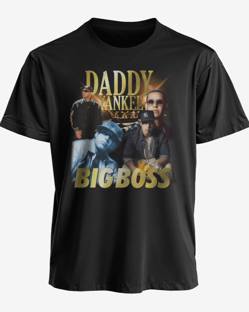 Polera premium Negro de Daddy Yankee