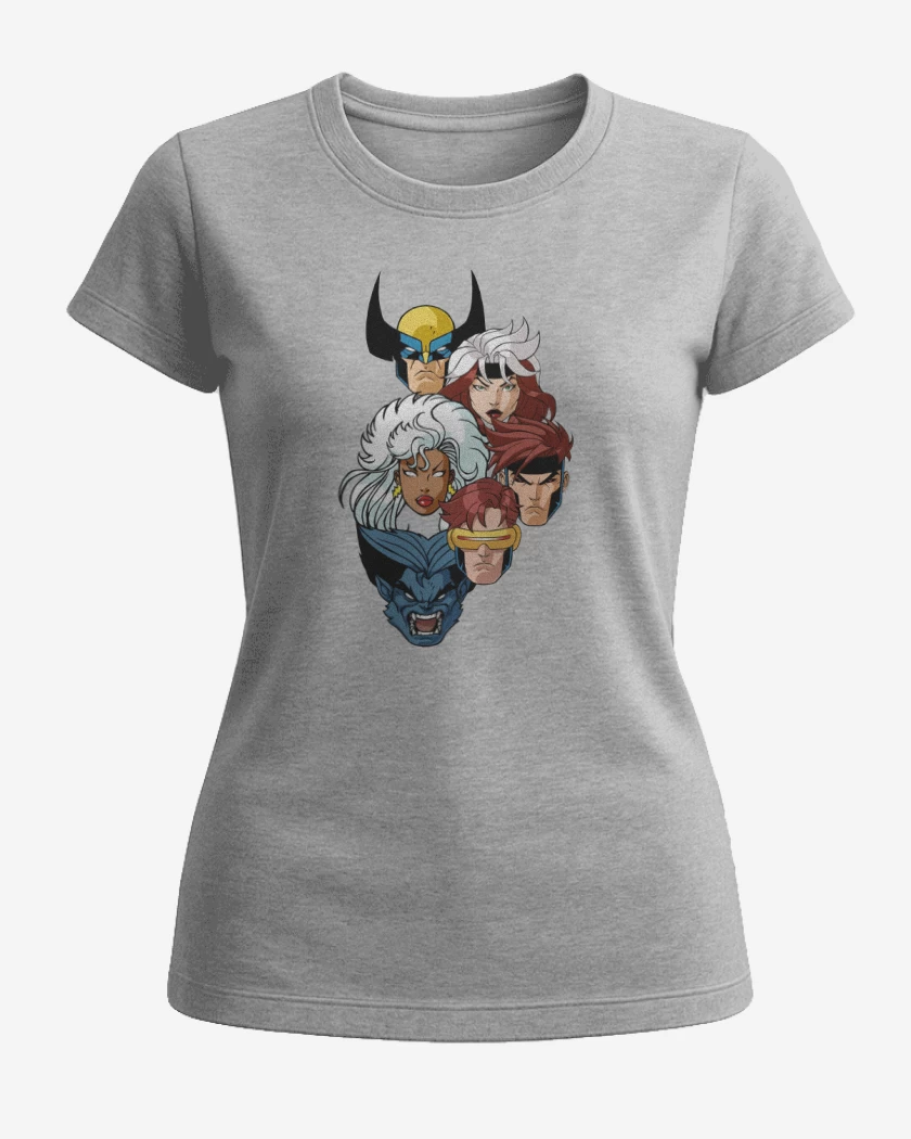 Polera de Mujer Gris Melange de Generación del 97