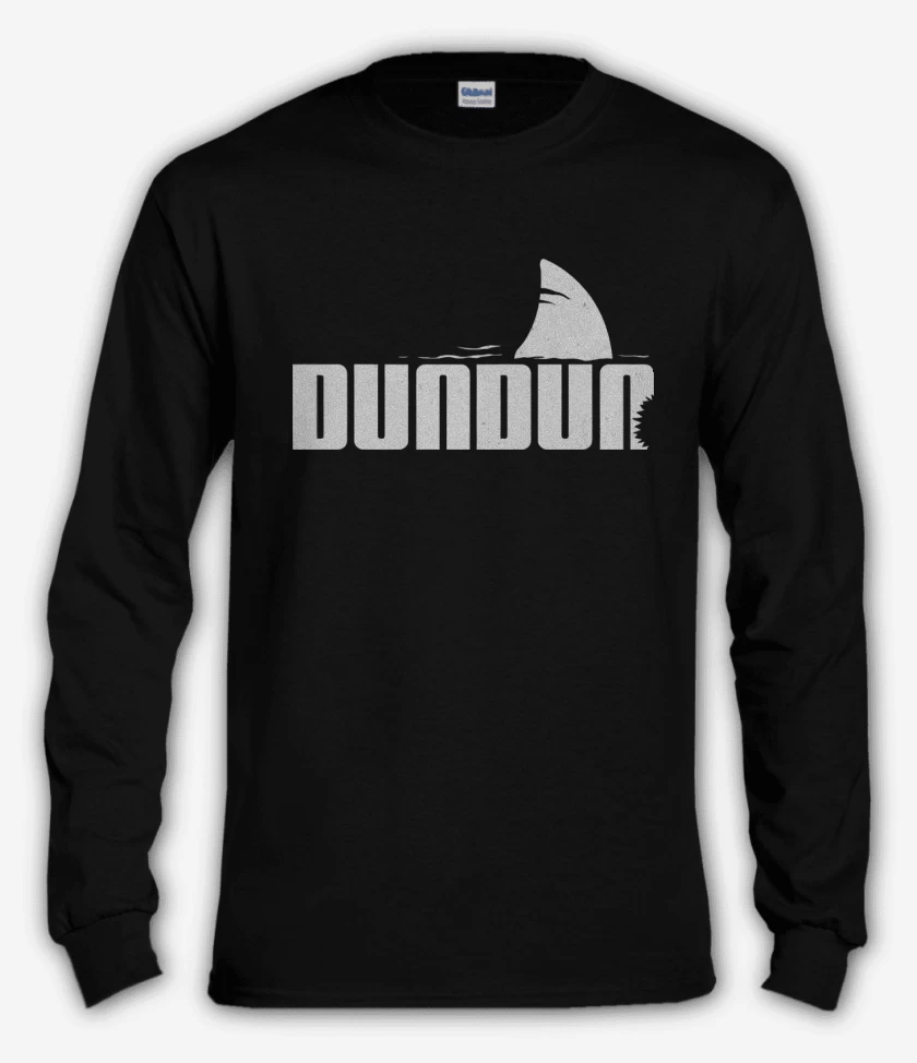 Polera manga larga Negro de Dun Dun