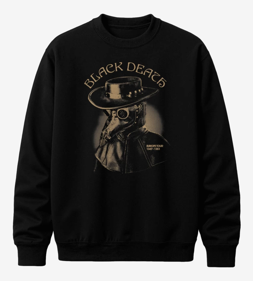 Poleron polo Negro de Black Death 