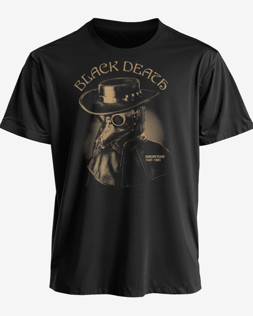 Polera premium Negro de Black Death 
