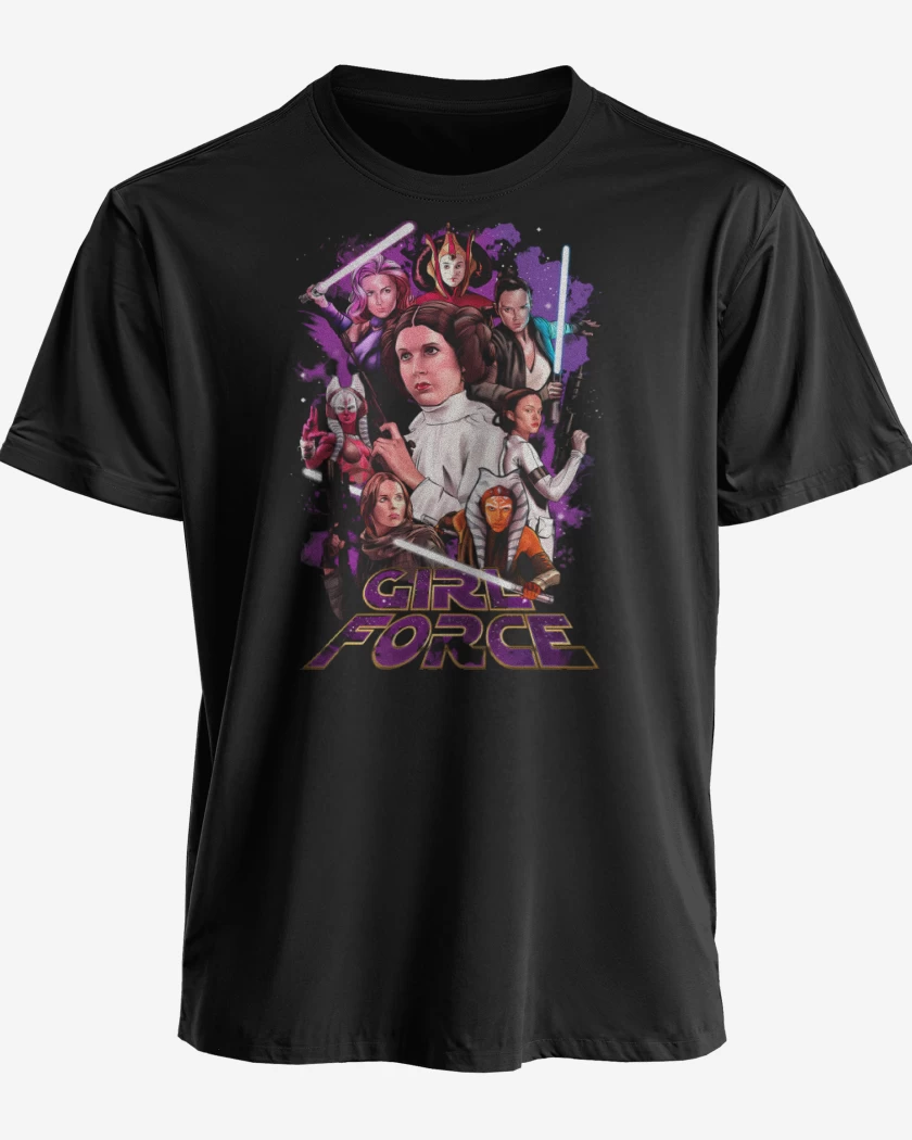 Polera premium Negro de Girl Force