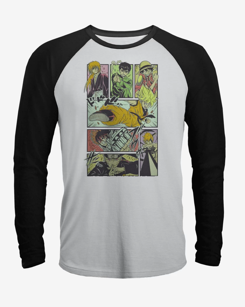 Polera Raglan Leyendas Shonen