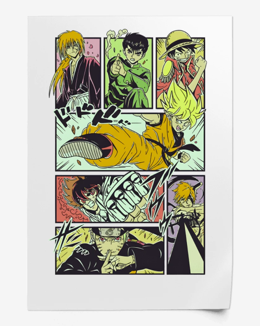 Print Leyendas Shonen