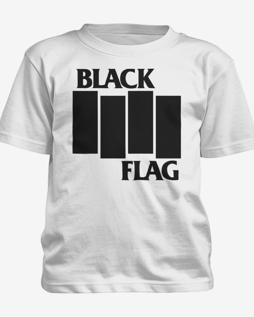 Polera de niño Blanco de Black Flag
