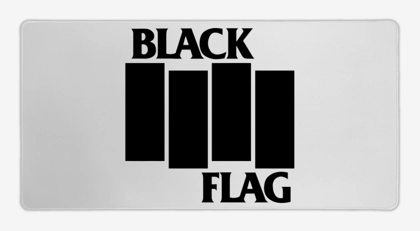 Mouse pad Gamer Blanco de Black Flag