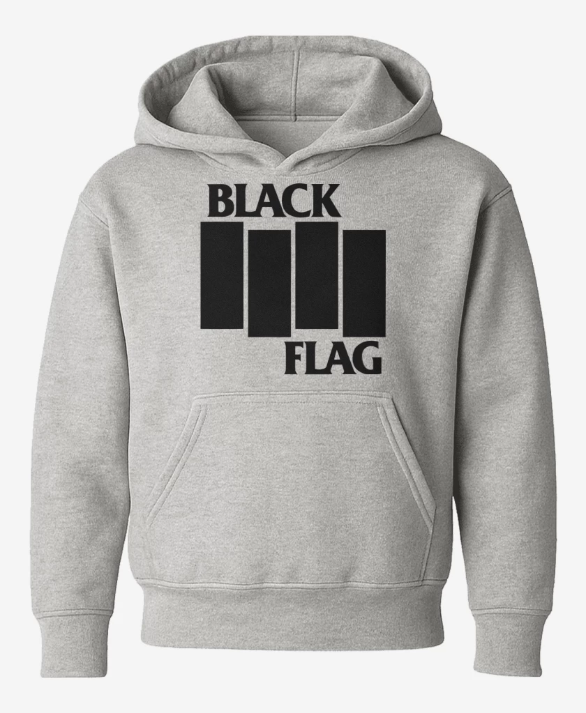 Poleron de niño Gris Melange de Black Flag