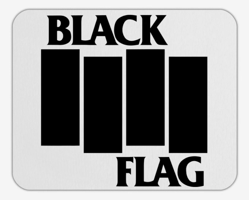 Mousepad Black Flag