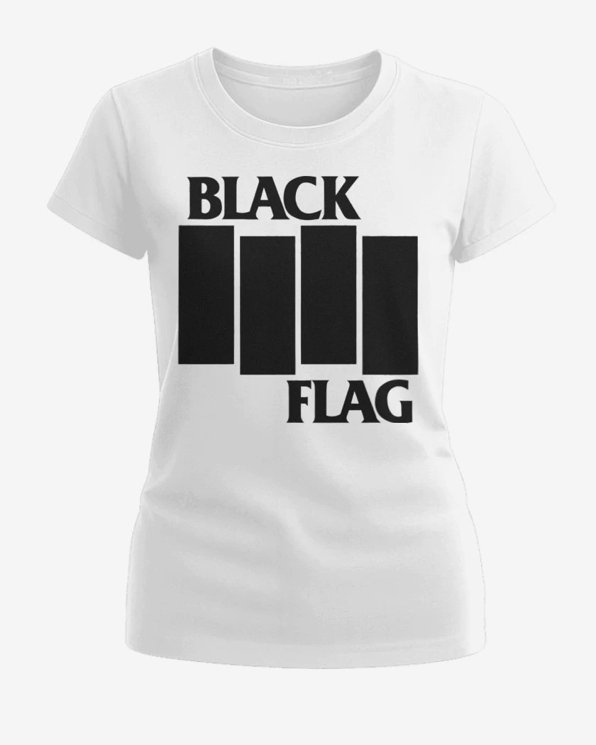 Polera de Mujer Blanco de Black Flag