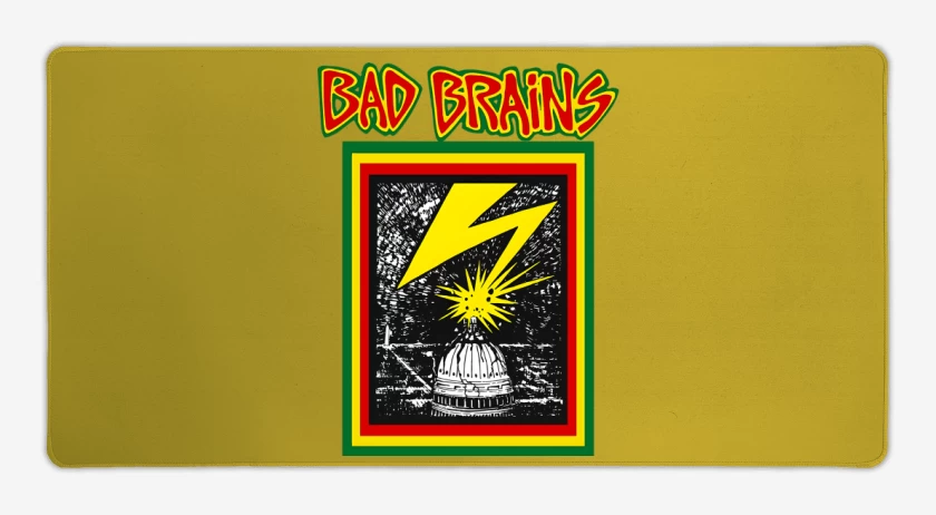Mouse pad Gamer Amarillo de Bad Brains 