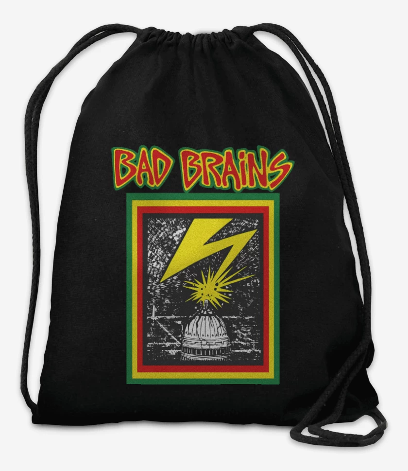 Mochila Negro de Bad Brains 