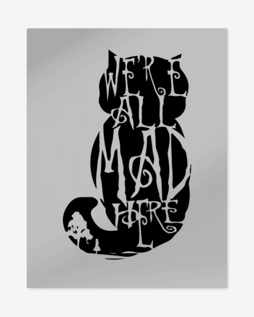 Print metalico Gris Melange de Cat alice
