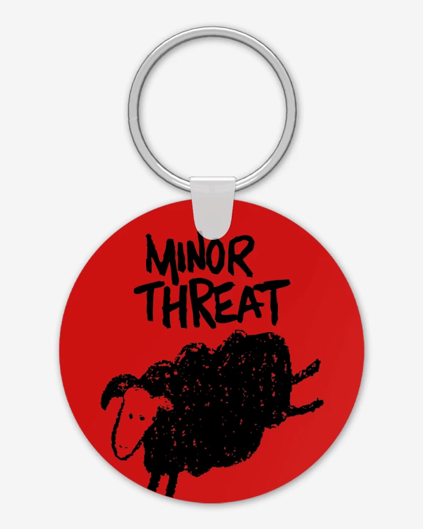 Llavero Minor Threat 