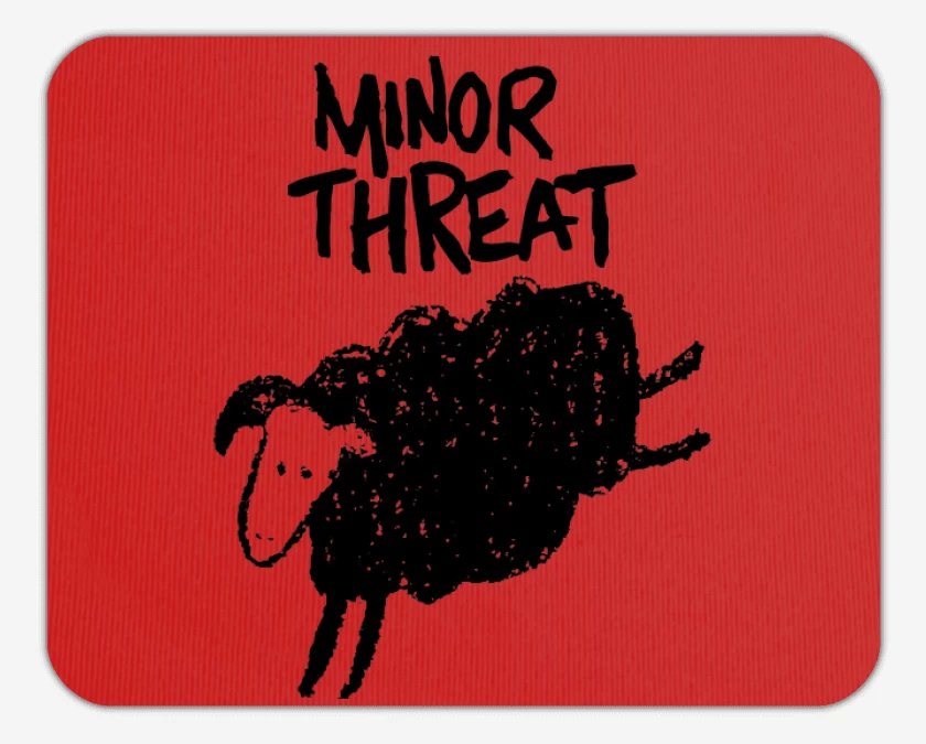 Mousepad Minor Threat 