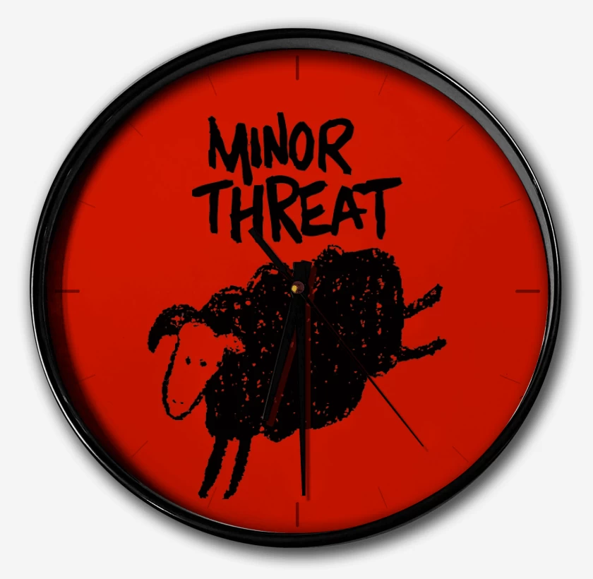 Reloj Rojo de Minor Threat 