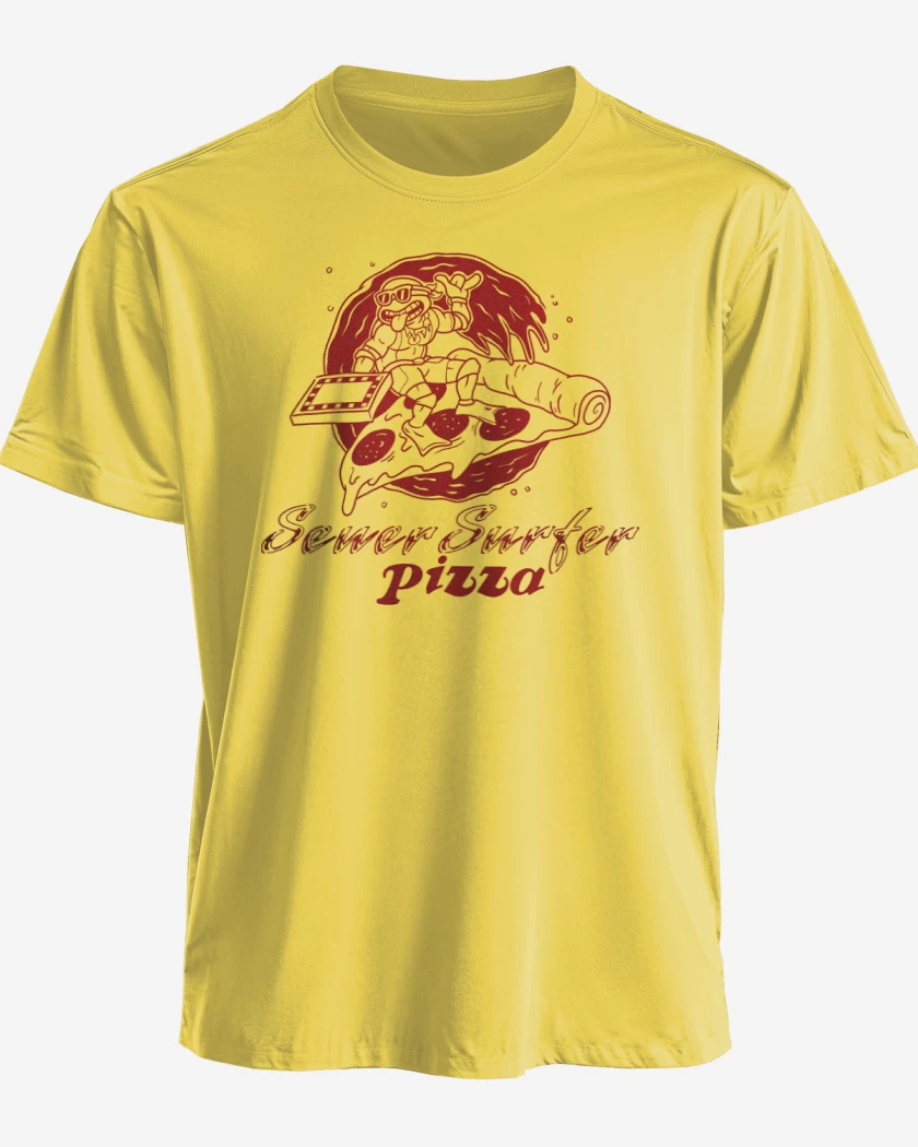 Polera Surfer Ninja Pizza