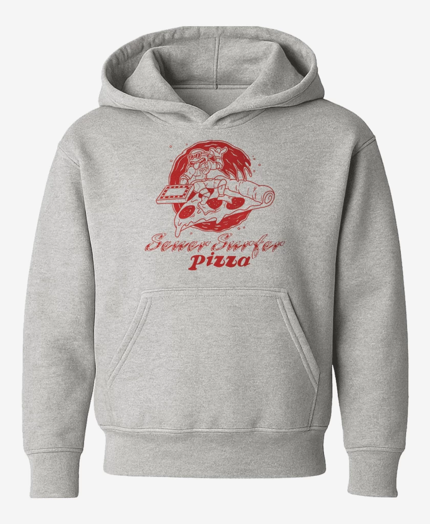 Poleron de niño Surfer Ninja Pizza