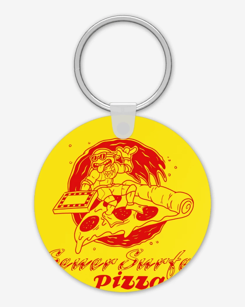 Llavero Surfer Ninja Pizza