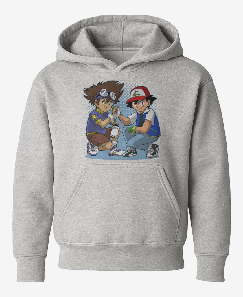 Poleron de niño Gris Melange de Los Panamon