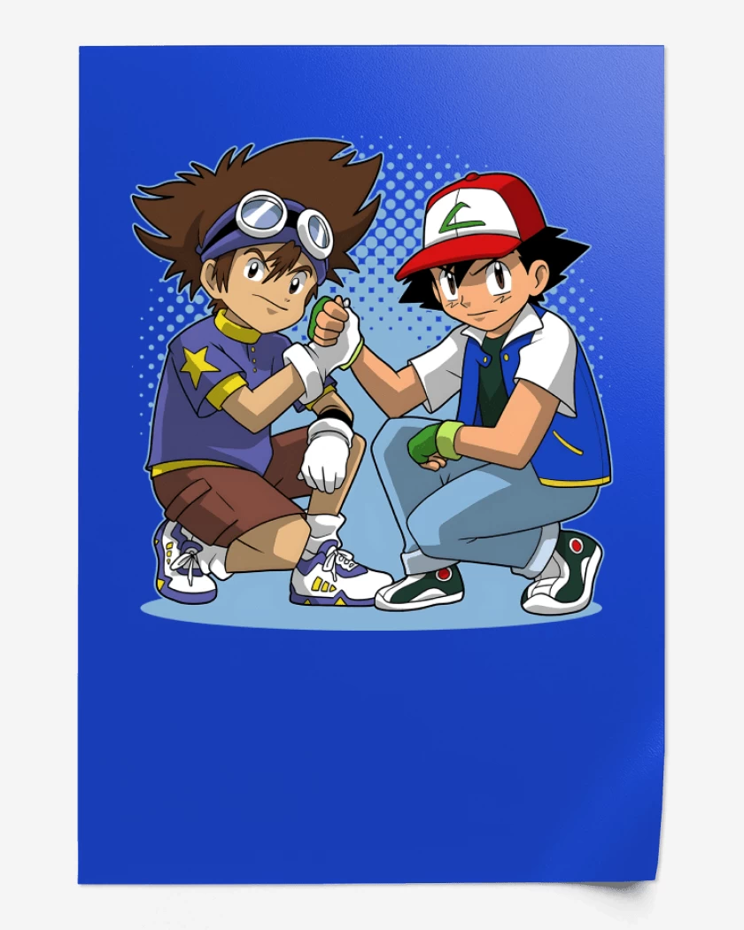 Print Azul Rey de Los Panamon