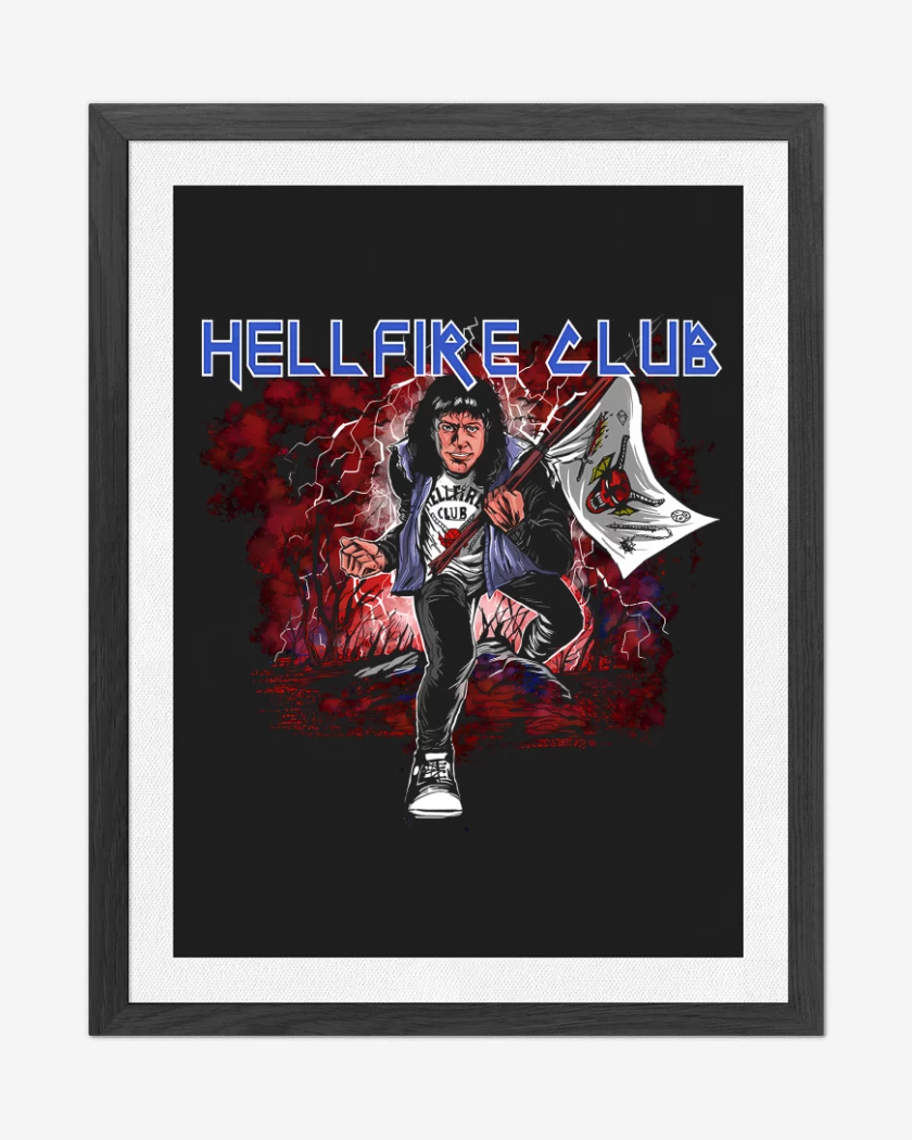 Cuadro decorativo Negro de Ironfire Club