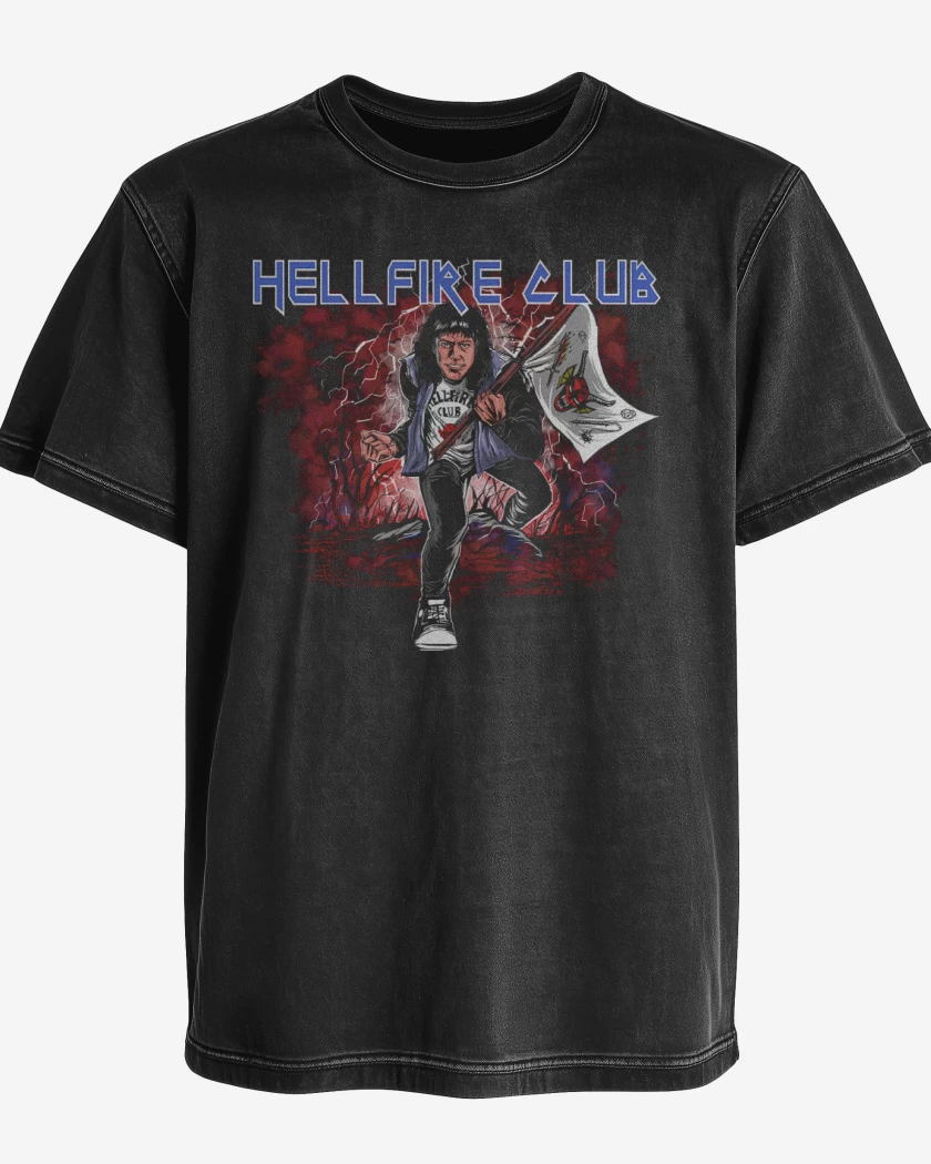 Polera desgastada Ironfire Club