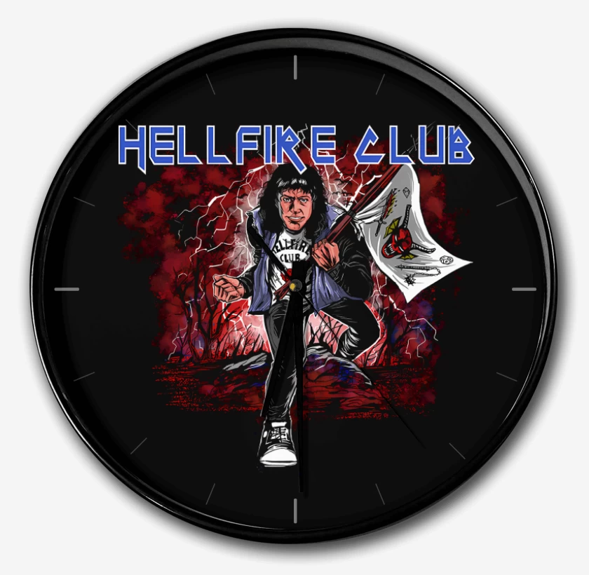 Reloj Negro de Ironfire Club