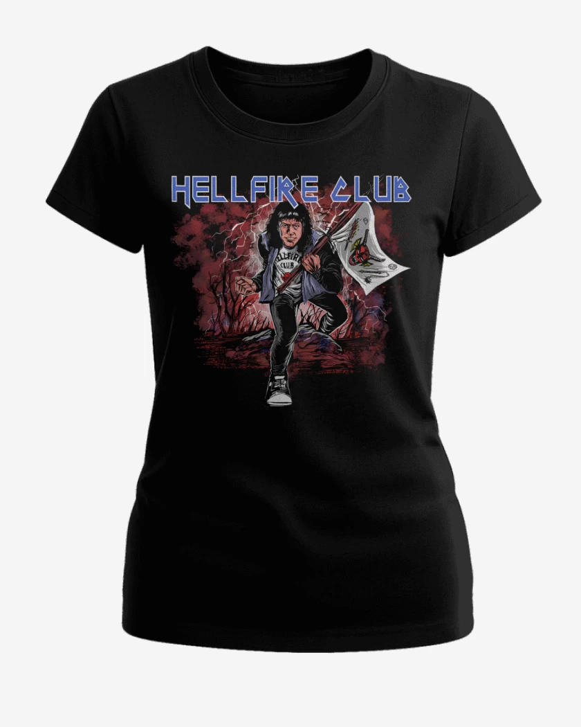 Polera de Mujer Negro de Ironfire Club