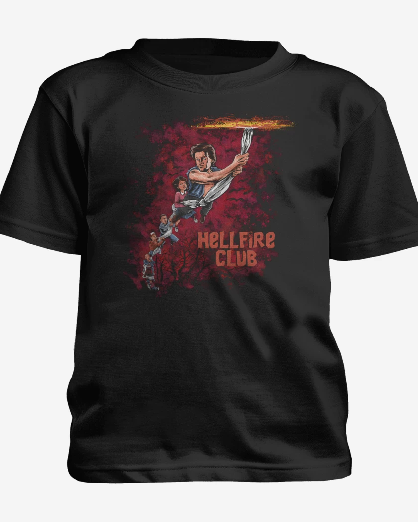 Polera de niño Negro de Upside Down Club