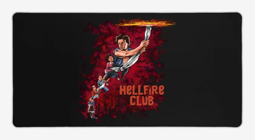 Mouse pad Gamer Upside Down Club