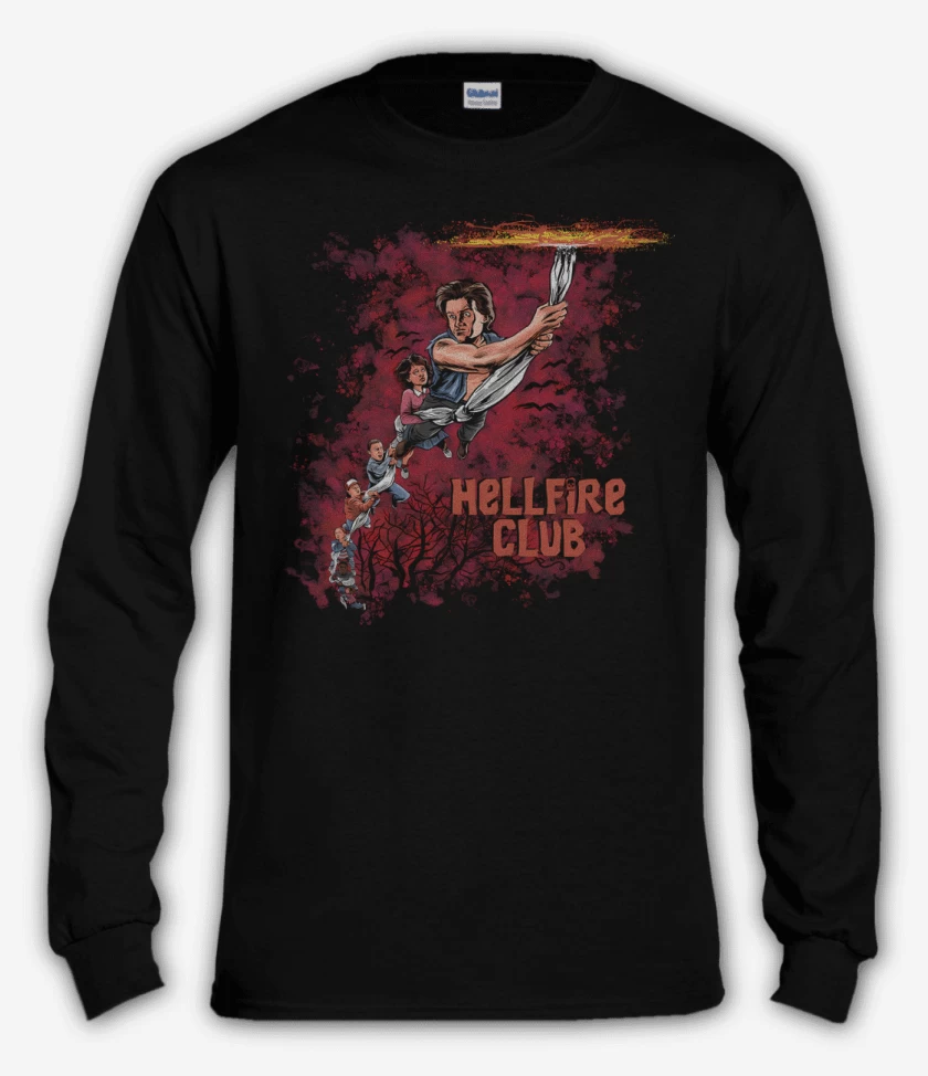 Polera manga larga Upside Down Club