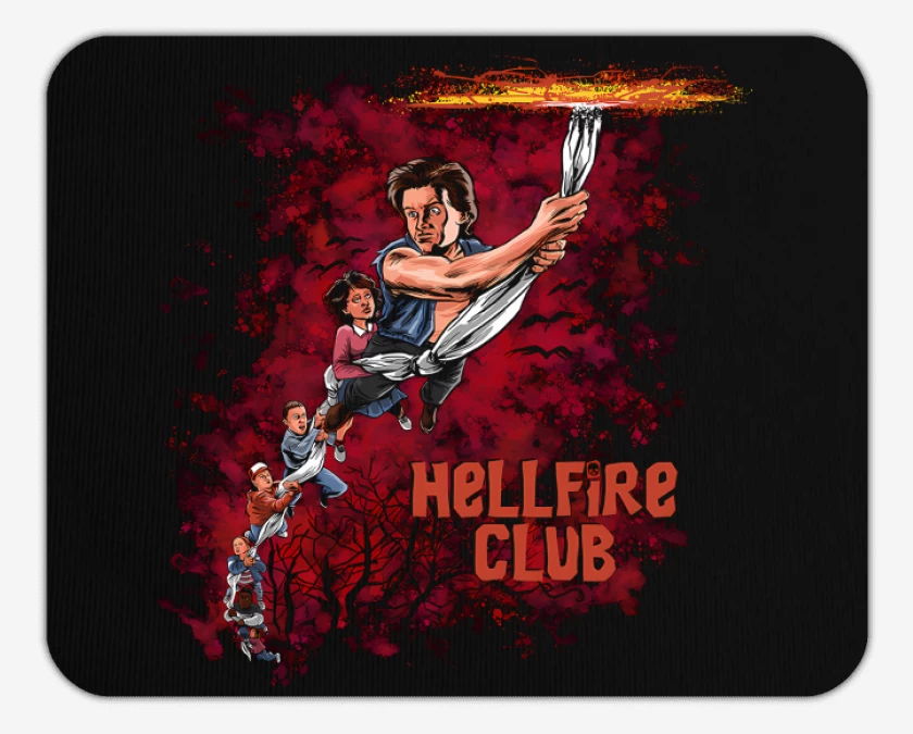 Mousepad Upside Down Club