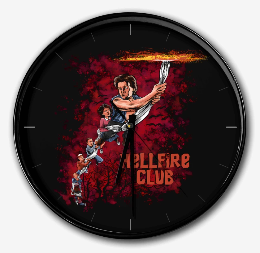 Reloj Negro de Upside Down Club