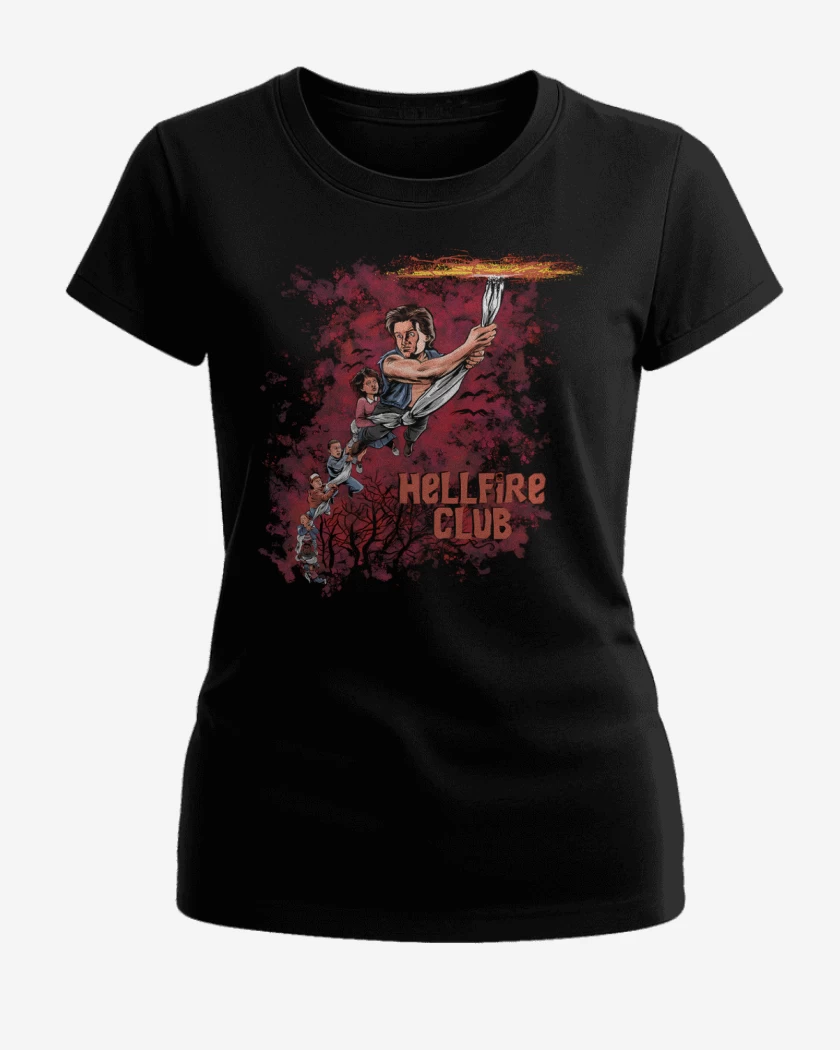 Polera de Mujer Negro de Upside Down Club