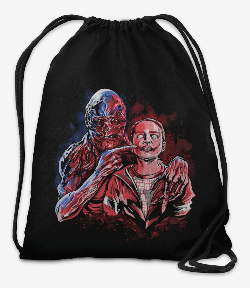 Mochila Negro de Vecna Smile