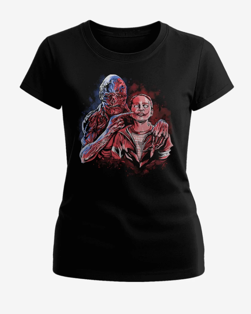 Polera de Mujer Negro de Vecna Smile