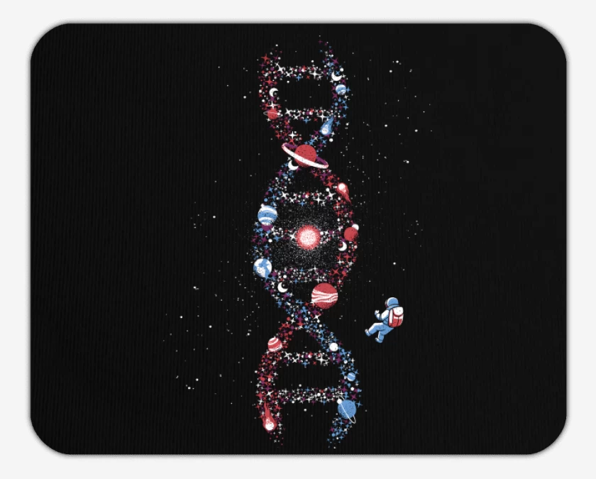Mousepad Negro de ADNverse