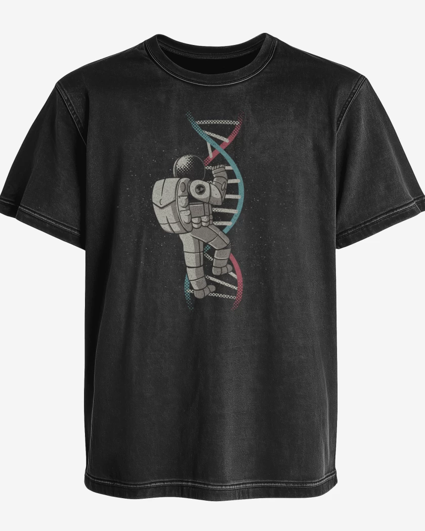Polera desgastada Explorador del ADN