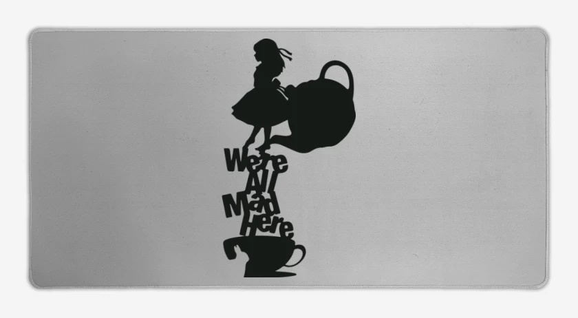 Mouse pad Gamer Gris Melange de Were all