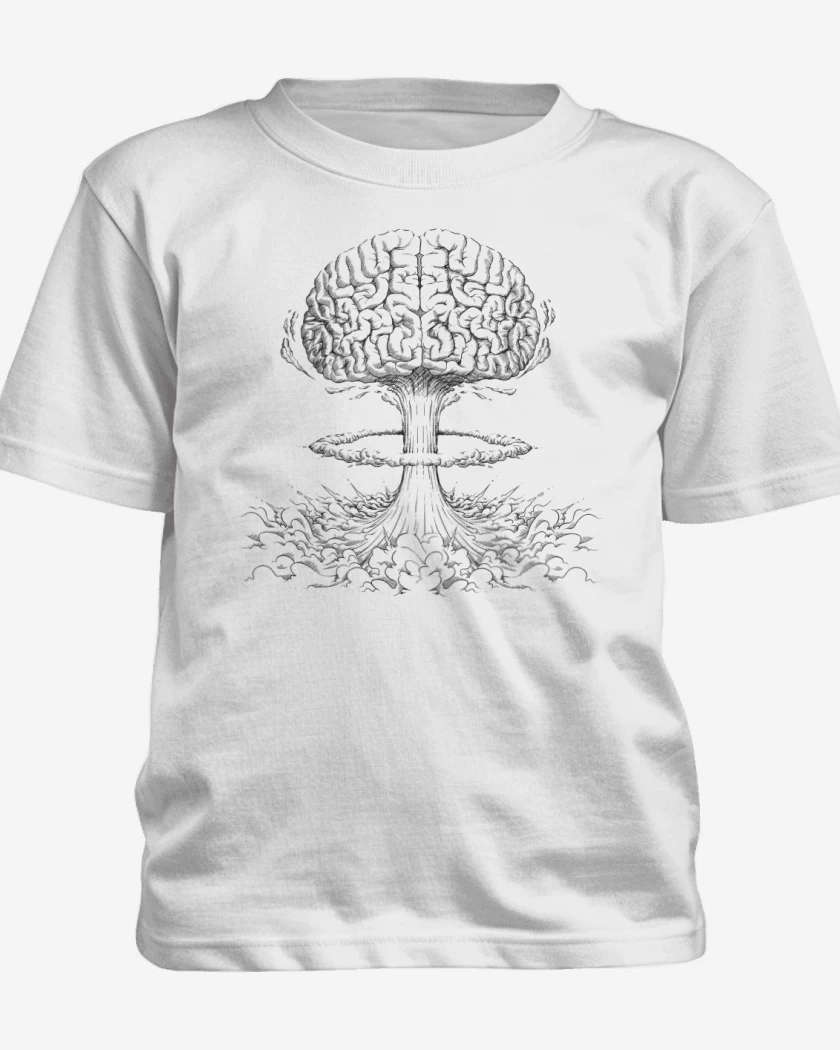 Polera de niño Blanco de Mind Blowing
