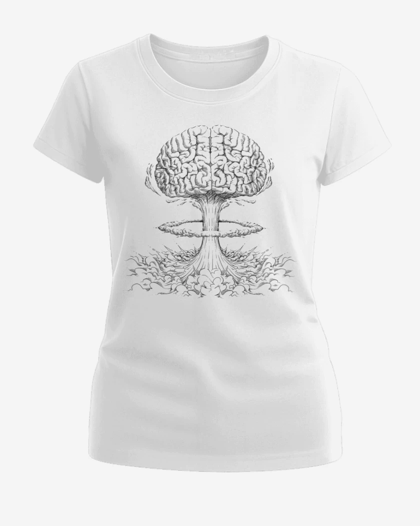 Polera de Mujer Blanco de Mind Blowing