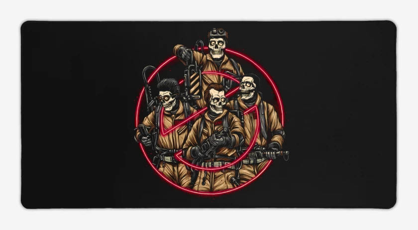 Mouse pad Gamer Negro de The Ghostbusters